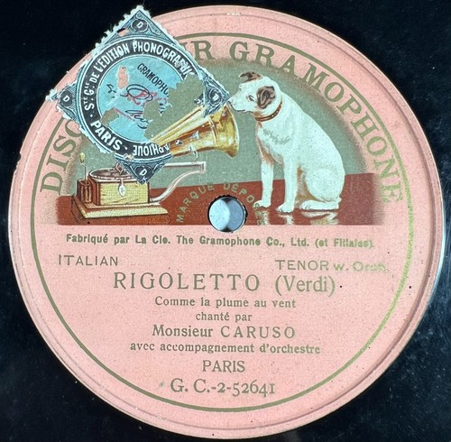 Caruso rigoletto - caruso, :