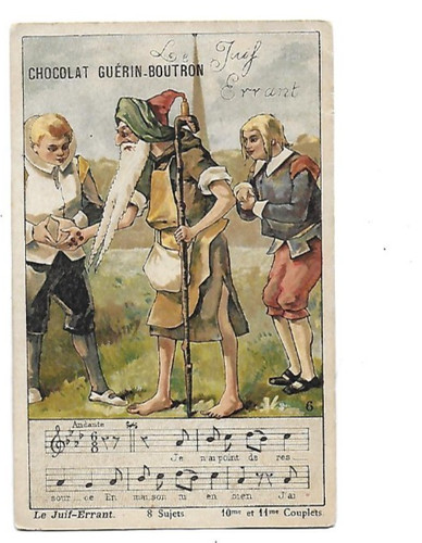 Ancien chromo publicitaire - chromo,