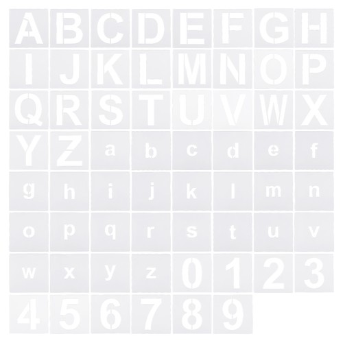 Pouce lettre chiffres set - 5,