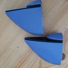 Lot de 2 support équerre pour tablette étagère Verre Epaisseur 3-25mm