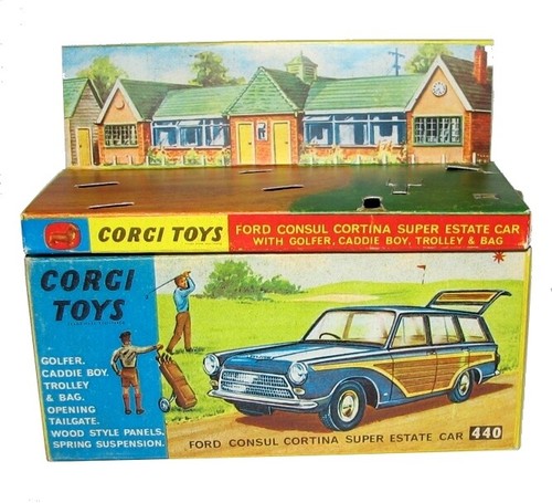 Corgi toys boîte box - , repro