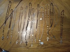 Lot de 14 Chapelets anciens