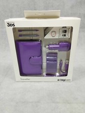 Pochette protection + stylet + chargeur Violet Traveller Neuf Nintendo 3DS