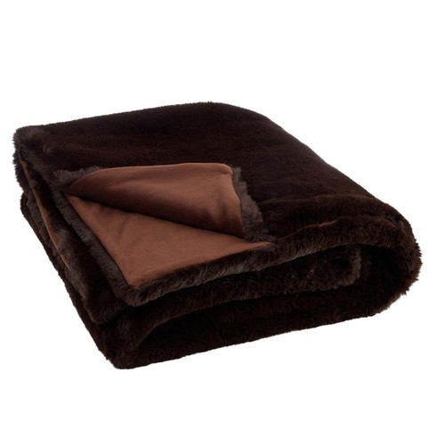 Plaid imitation fourrure - imitation,