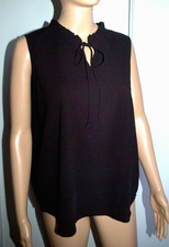 Haut noir femme léger et fluide marque Jennyfer taille L