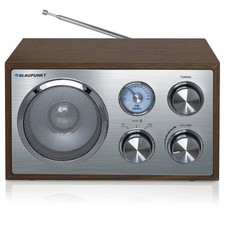 Radio FM avec Bluetooth & AUX, RXN 180 WN, optique aluminium noyer, Blaupunkt...