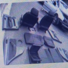 Interieur noir complet et panneau de porte golf 4 - 1,6 2001