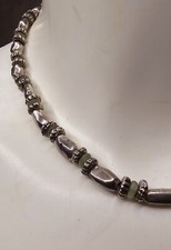 Metal pointu paris collier - metal,