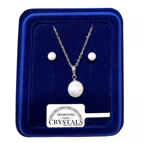Lot collier perle boucles - lot,