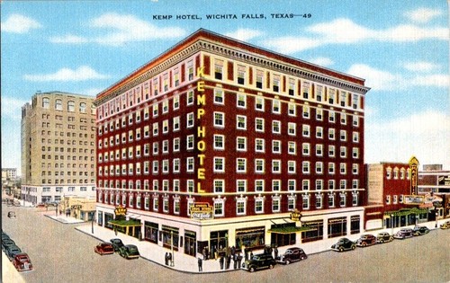 Postcard kemp hotel - postcard,