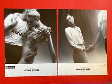 Publicité Sonia Rykiel 1988 mode printemps été vintage presse collection 80s