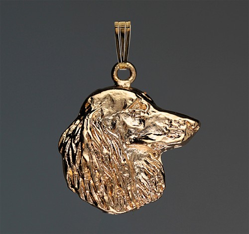 Pendentif chien teckel - pendentif,