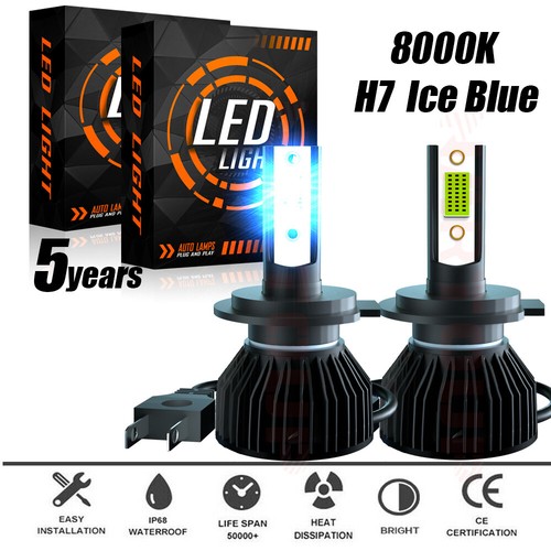 2pc led headlight bulbs - 2pc,