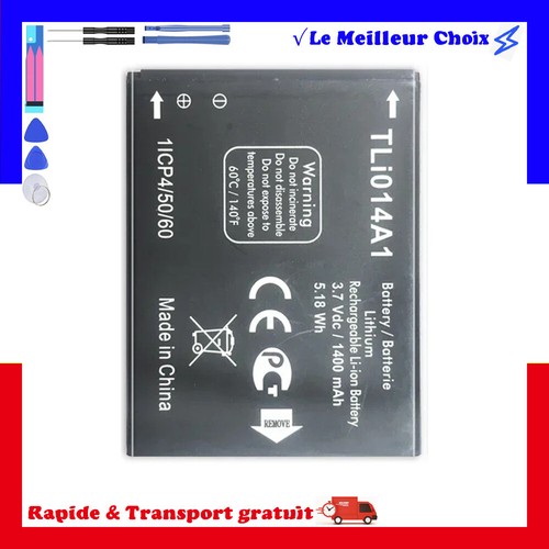 Batterie 1400mah tli014a1 pour - batterie,