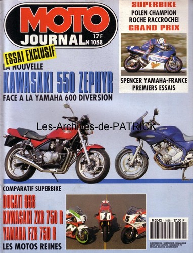 Moto journal 1058 kawasaki - moto,