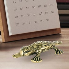 Ornithorynque Figurine Cuivre