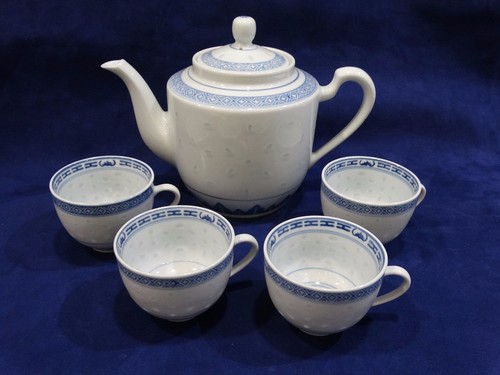Vintage chineseteapot set with - set,