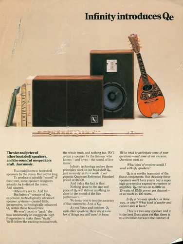 1977 infinity quantum - quantum, qe
