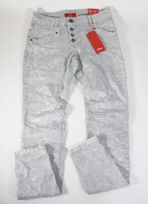 Jean Femme S.Oliver Smart Slim Regular Fit Jambe Slim Gris Taille 36 L 32