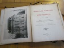 ARCHIVES NORMANDIE & SEINE INFERIEURE 1911 FOLIO 60 PLANCHES ECRITURES ANCIENNES