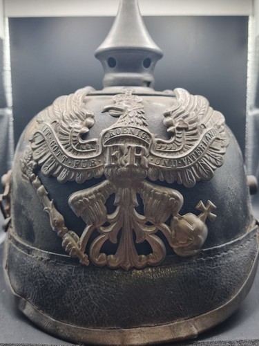 Casque pointe prussien 1915 - pointe,