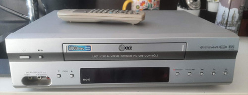 Magnétoscope vhs mg63 6 - magnétoscope,