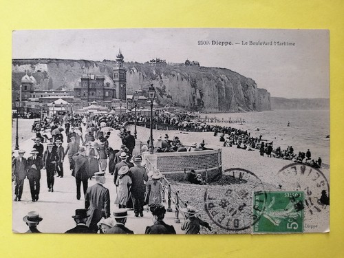 Cpa normandie dieppe - cpa, Écrite