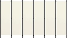 cloison de Séparation 6 Panneaux brise vue Ecran d'Intimité