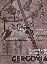 PUBLICITE GERGOVIA BOUGIE LES