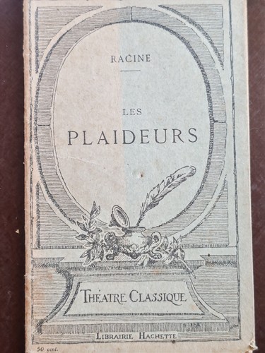 Racine les plaideurs - -,