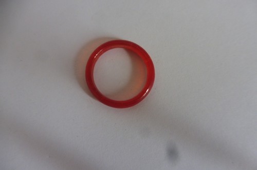 Bague anneau cornaline ou - anneau,