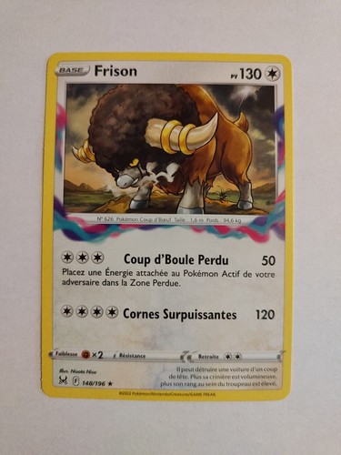Carte pokemon frison 148 196 - -,