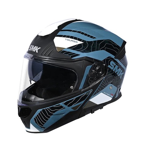 Smk casque moto modulable - smk,