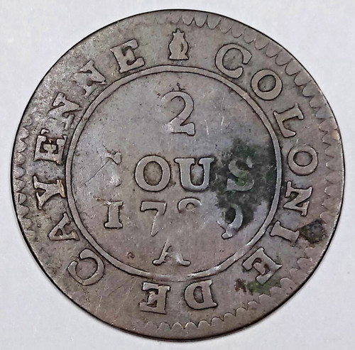 Rare billon sous 1789 a - billon,,