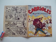 N° 3  CABRIOLES LES AVENTURES DE BOB PIROUETTE ED RAY FLO 1951