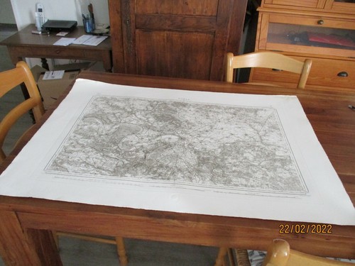 Carte ancienne gravure - carte, n