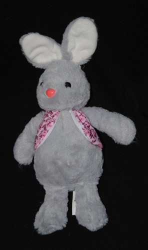 🐰Peluche doudou lapin gris