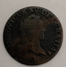 FRANCE : RARE LOUIS XV  SOL au