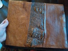 POCHETTE EN CROCODILE ANCIENNE