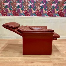 FAUTEUIL DESIGN CUIR AJUSTABLE