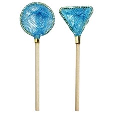  2 Pcs Accessoires De Pêche Filet Peche Décoratif Petit À Poisson