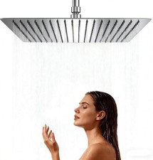 Lar Rain Shower Head, Chrome