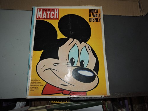 Paris match adieu walt - paris, à