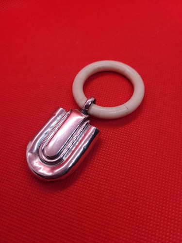 Ancien hochet argent massif - ancien, en