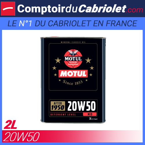 Huile motul 20w50 2l - huile,