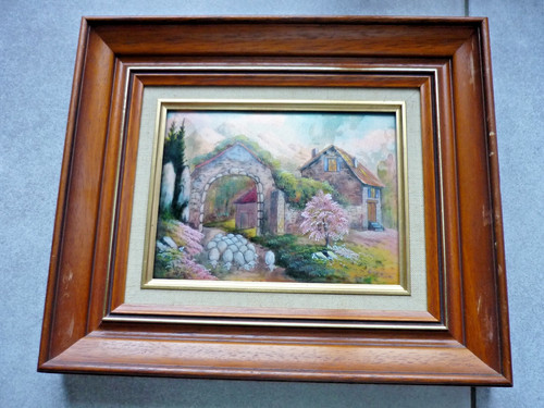 Tableau emaux art limoge - emaux,