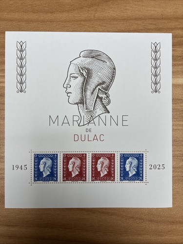 Stamps france 2025 - france, marianne