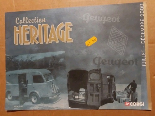 Catalogue collection heritage - collection,