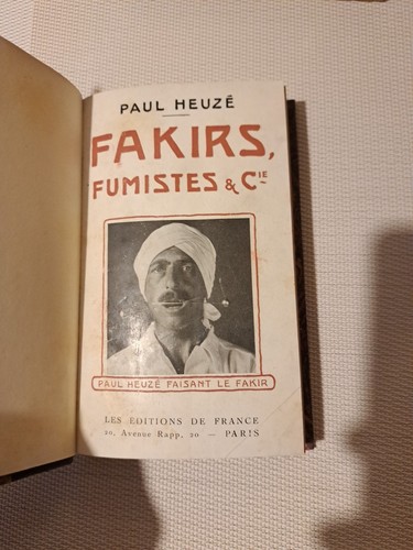 Fakirs fumistes cie paul - fakirs,