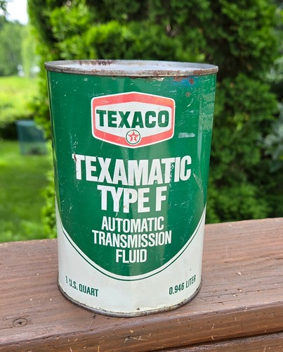 Oil can texaco texamatic metal - oil,